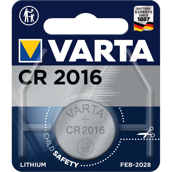 VARTA KNOOPCEL CR2016