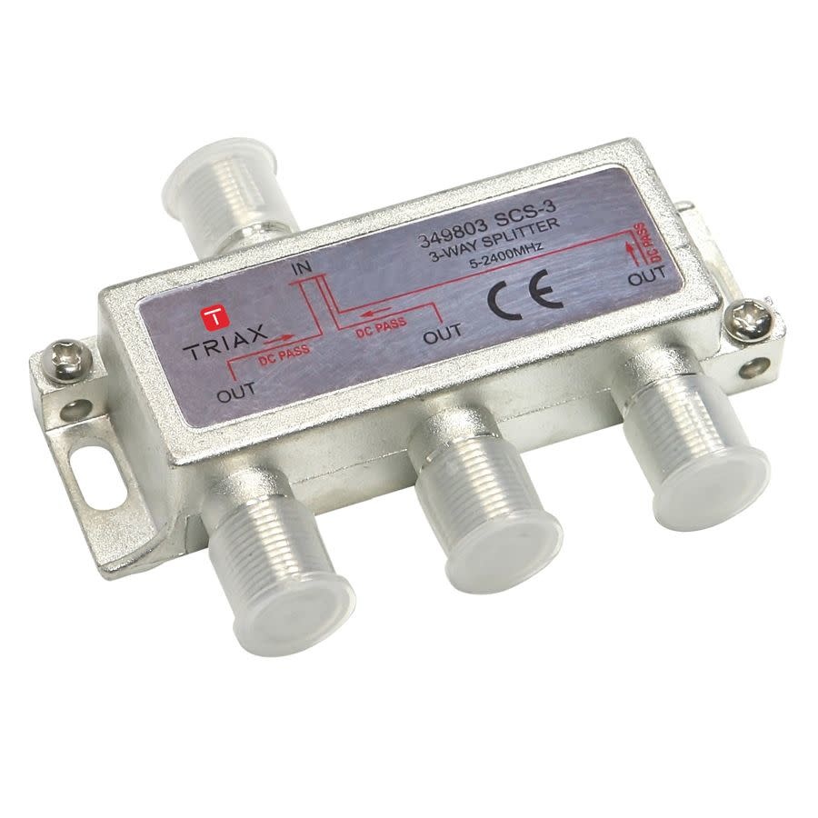 3 WAY SAT SPLITTER Laleman Solutions