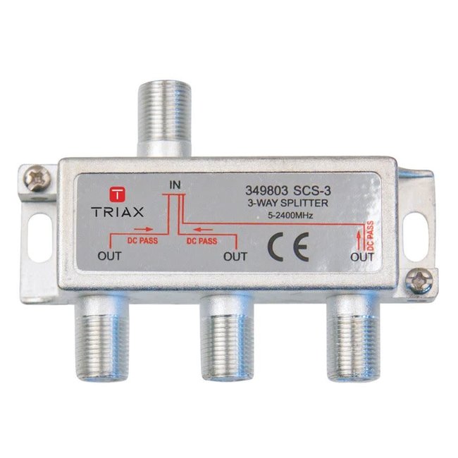 TRIAX TRIAX 3- WAY SAT SPLITTER