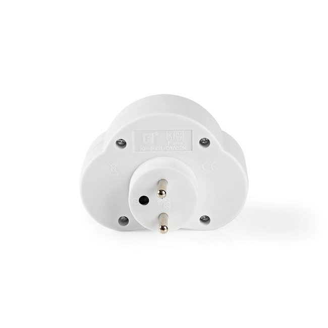 NEDIS STOPCONTACT 2 WEG ON/OFF SWITCH