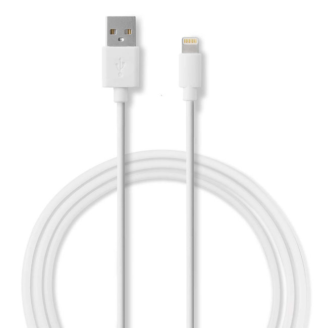 NEDIS WANDOPLADER LIGHTNING WIT