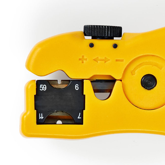 NEDIS COAXKABELSTRIPPER RG59/6/7/11