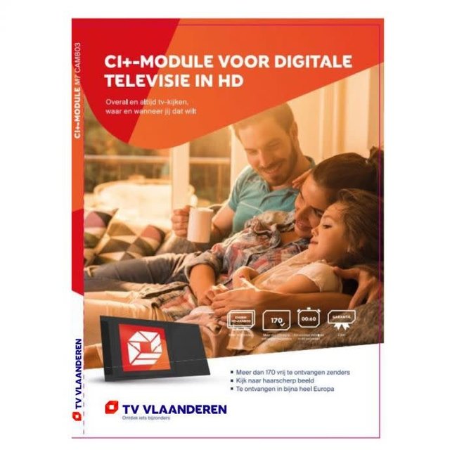 M7 Cam803 CI+ MODULE TV VLAANDEREN