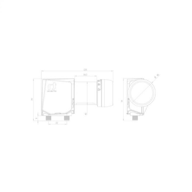 INVERTO ULTRA TWIN 40MM