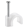 KABEL CLIP 100 STUKS WIT