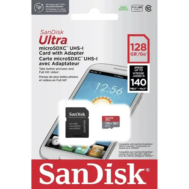 SanDisk SANDISK MICRO SD ULTRA 128GB