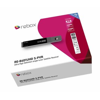 REBOX RE-8401UHD S-PVR 4K ANDROID BLACK