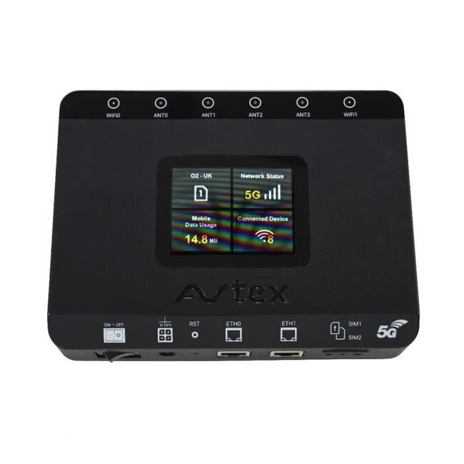 Avtex AVTEX AMR105X 5G DUALSIM ZWART