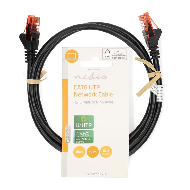 NEDIS UTP CAT6 NETWERKKABEL 1M
