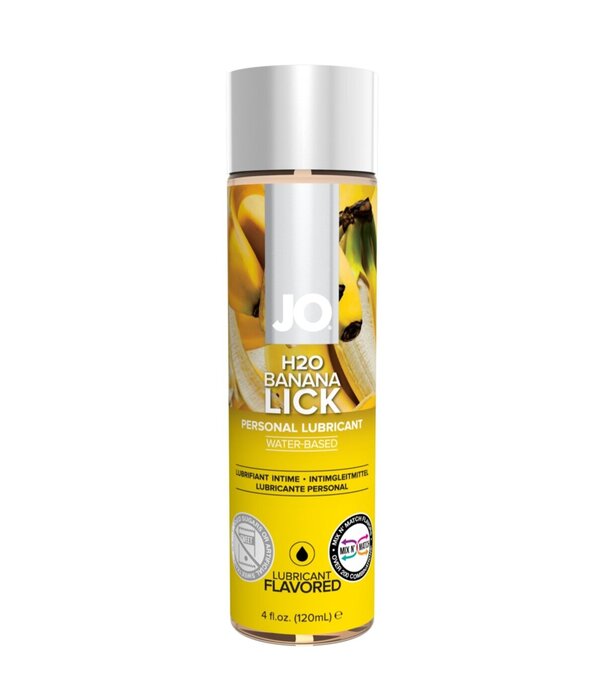 System Jo Jo Flavored Lube - Banana Lick