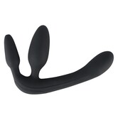 Triple Teaser Strapless Strap-on - Vibrerend