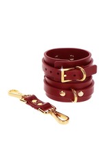 Taboom Taboom Ankle Cuffs Red
