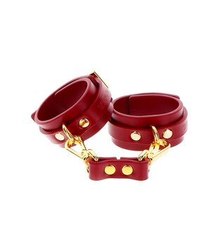 TABOOM Wrist Cuffs Red