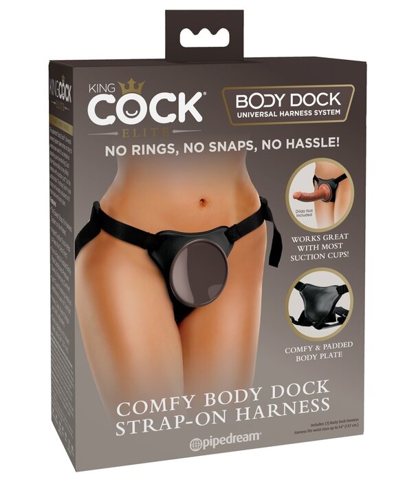 King Cock King Cock Elite Comfy Body Dock Strap-on Harness