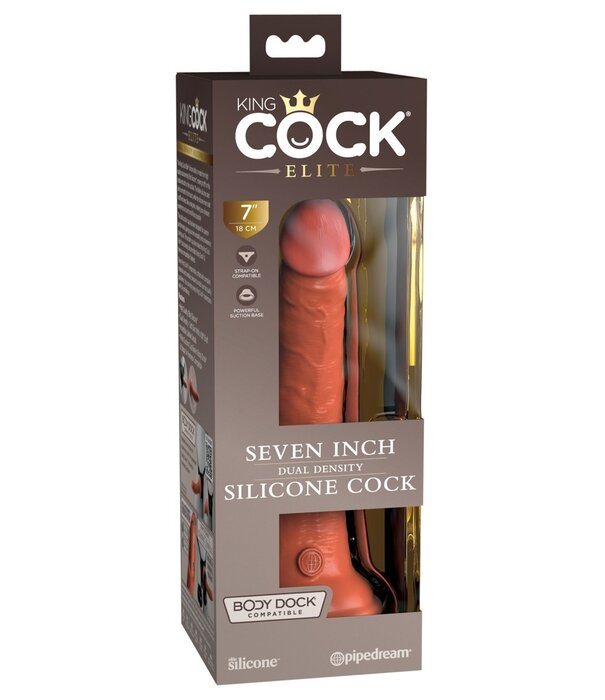 KingCock Elite King Cock Elite 7” Dual Density Cock