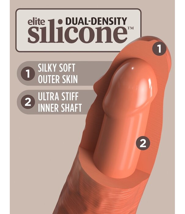 KingCock Elite King Cock Elite 7” Dual Density Cock