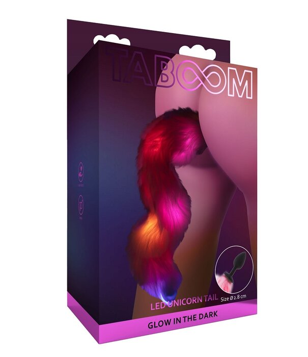 Taboom TABOOM LED Unicorn Tail and Buttplug