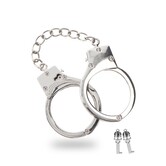 TABOOM Silver Plated BDSM Handcuffs