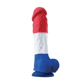 Tricolor Edition 8" Dildo