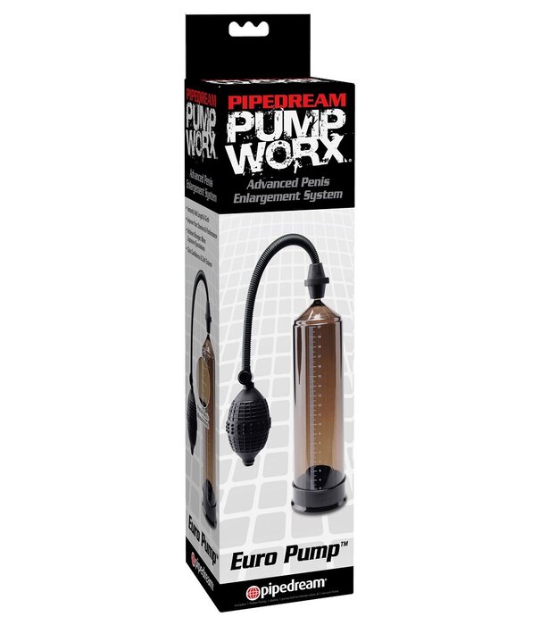 Pipedream Pump Worx Euro Pump - Black