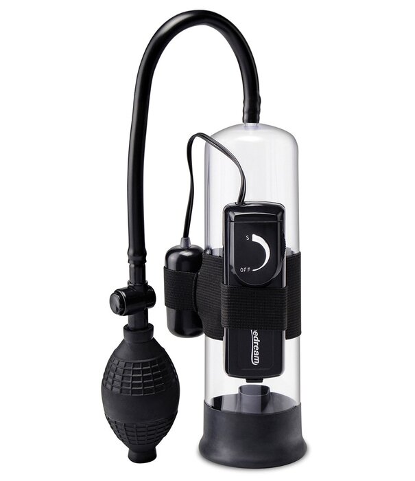 Pipedream Pump Worx Beginners Vibrating Pump - Black