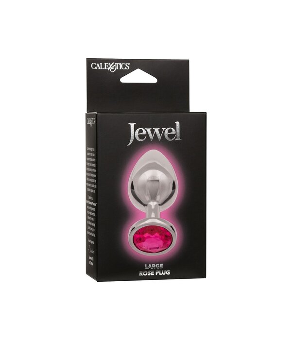 Calexotics Jewel - Rose Buttplug - Large