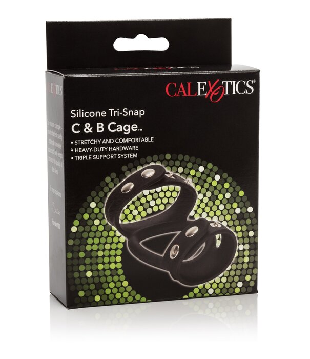 Calexotics Silicone Tri-Snap C & B Cage