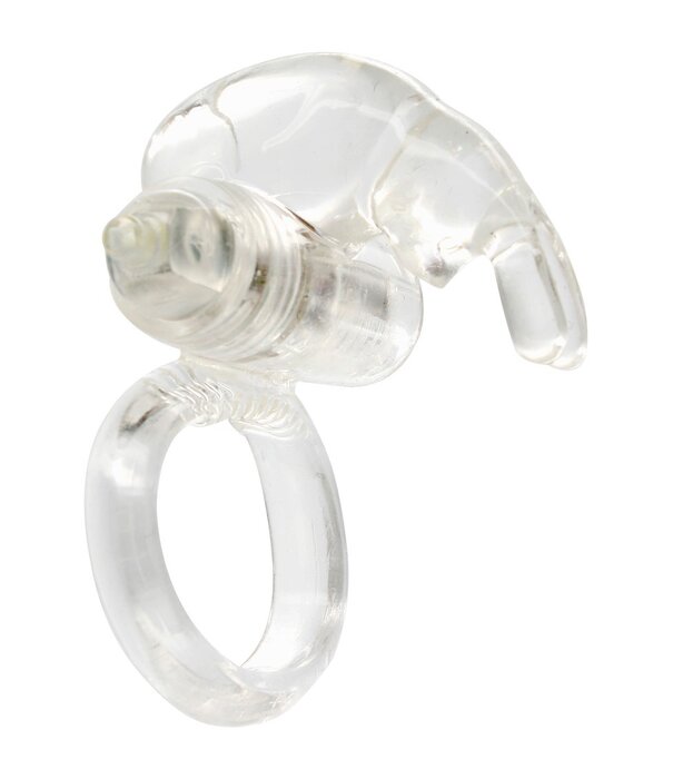 Seven creations Rabbit Vibrating Cockring - Clear