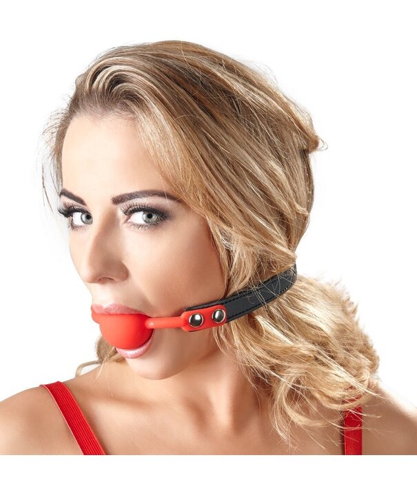Bad kitty Ball Gag Red