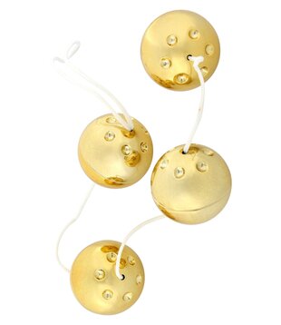 4 Gold Vibro Balls