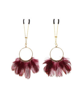 Tweezers with Feathers