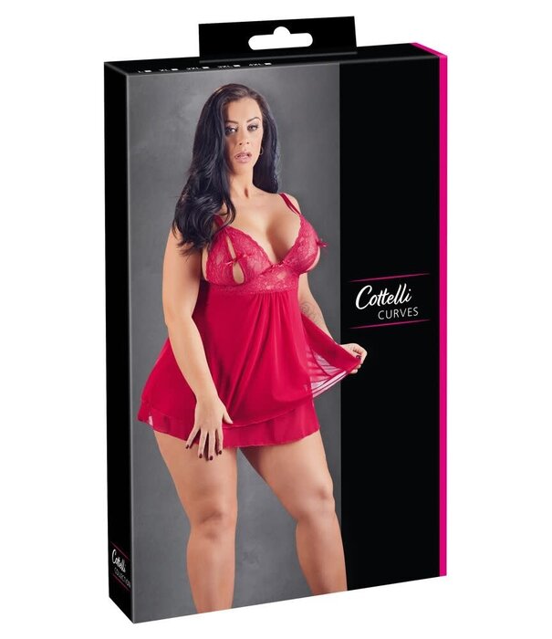 Cottelli Collection Babydoll Red