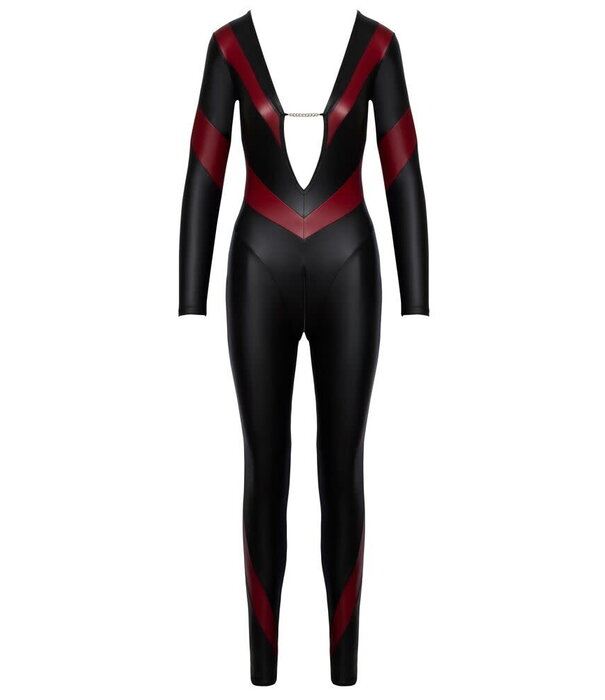 Cottelli Party Jumpsuit Red Detail - Cottelli Party