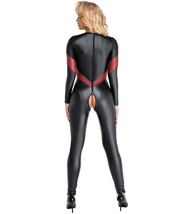 Cottelli Party Jumpsuit Red Detail - Cottelli Party