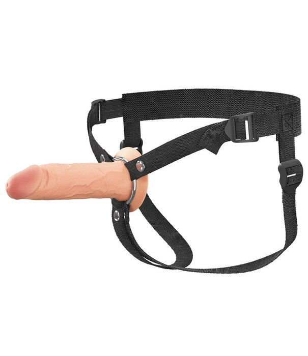 Pipedream 6” Hollow Silicone Strap-On