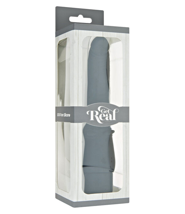 Get  Real Get Real - Classic Smooth Vibrator - Black