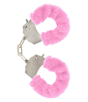 Furry fun cuffs - Pink