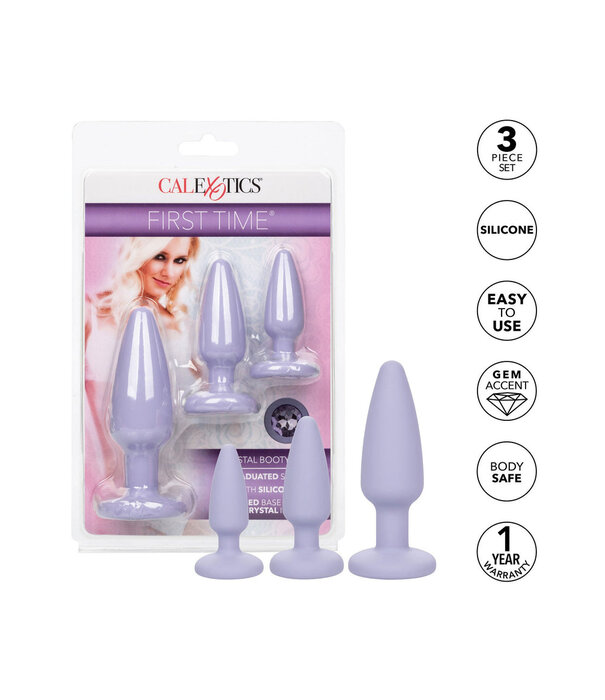 Calexotics Crystal Booty Kit - Purple