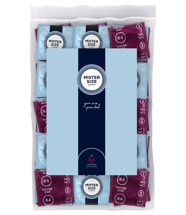 Mister size Mister Size - 100 pcs