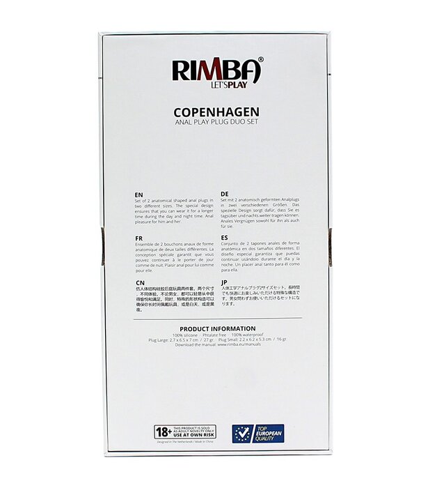 Rimba Copenhagen Anal Set