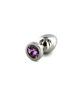Heavy Jewel Plug Purple S