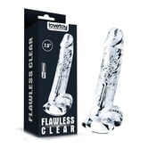 Flawless dildo 19cm Clear