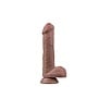 Dual-layered Silicone Nature Cock 8”