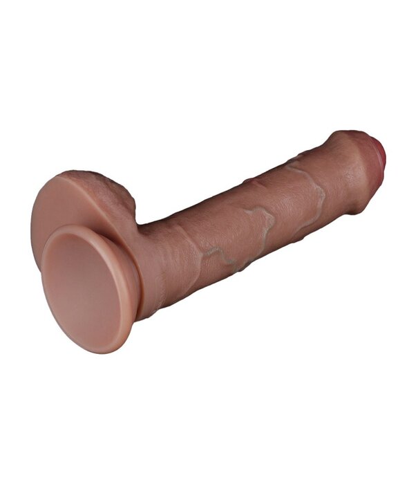 Lovetoy Dual-layered Silicone Nature Cock 8”