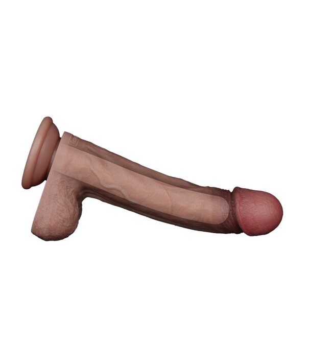 Lovetoy Dual-layered Silicone Nature Cock 9”