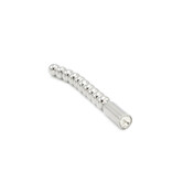 Copy of Solid Penis Plug Beaded Curved 8mm