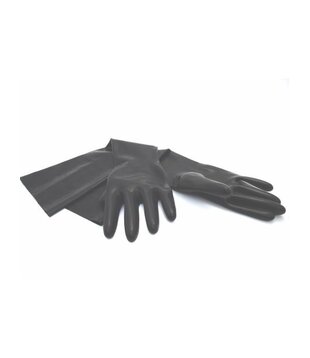Rubber Gloves Elbow Length M
