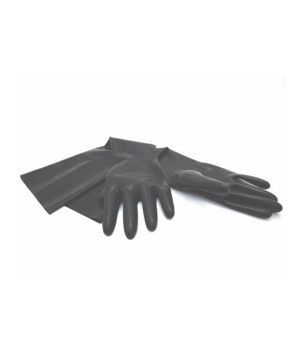 Rubber Gloves Elbow Length M