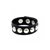 Cockring van Leer - Studs - Klein