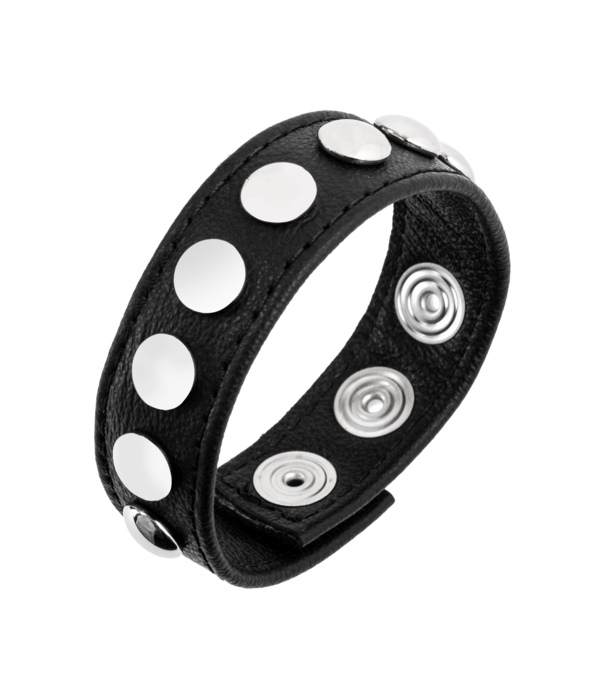 Rimba Cockring van Leer - Studs - Klein